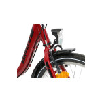 Retro skladací bicykel Lavida 20'' Husar 6 prevodový 15,5" sivá